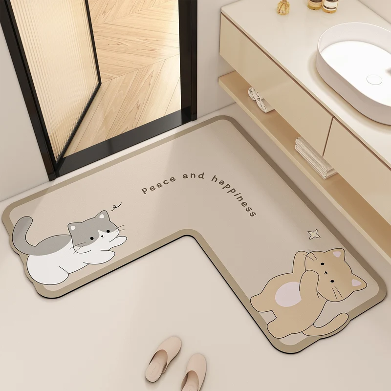 Cartoon-Themed Kitchen Mat Stornfield