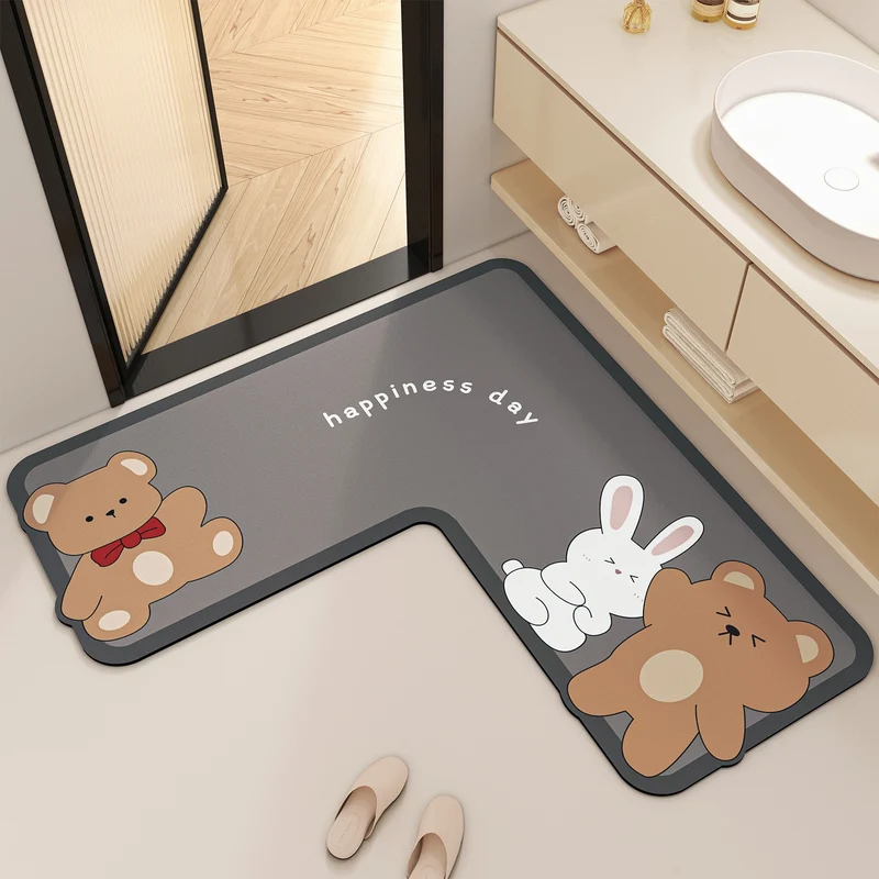 Cartoon-Themed Kitchen Mat Stornfield