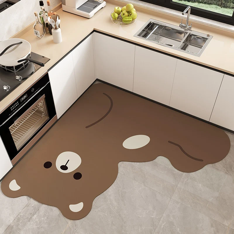 Cartoon-Themed Kitchen Mat Stornfield