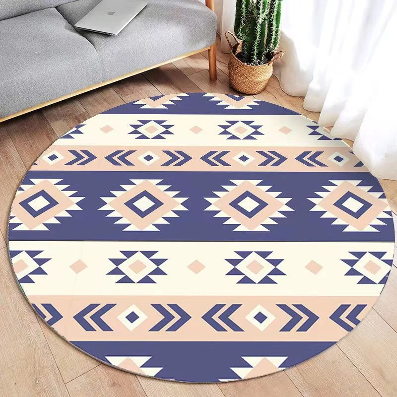 Bohemian Geometric Pattern Area Rug Stornfield