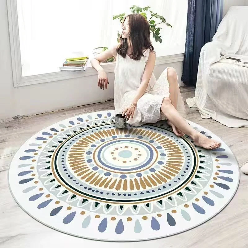 Bohemian Geometric Pattern Area Rug Stornfield