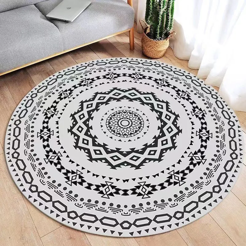 Bohemian Geometric Pattern Area Rug Stornfield