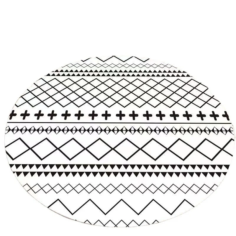 Bohemian Geometric Pattern Area Rug Stornfield