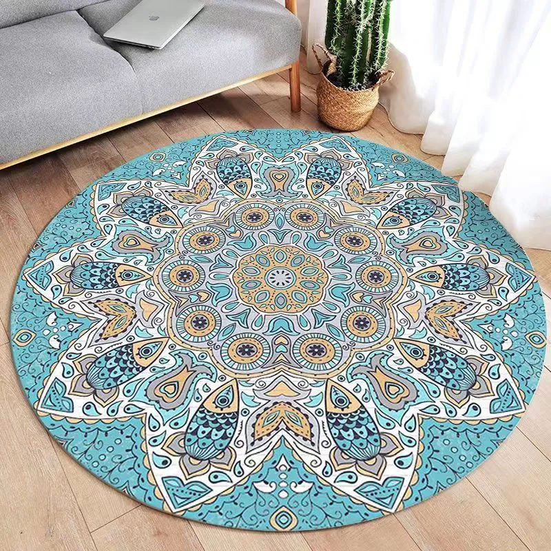 Bohemian Geometric Pattern Area Rug Stornfield