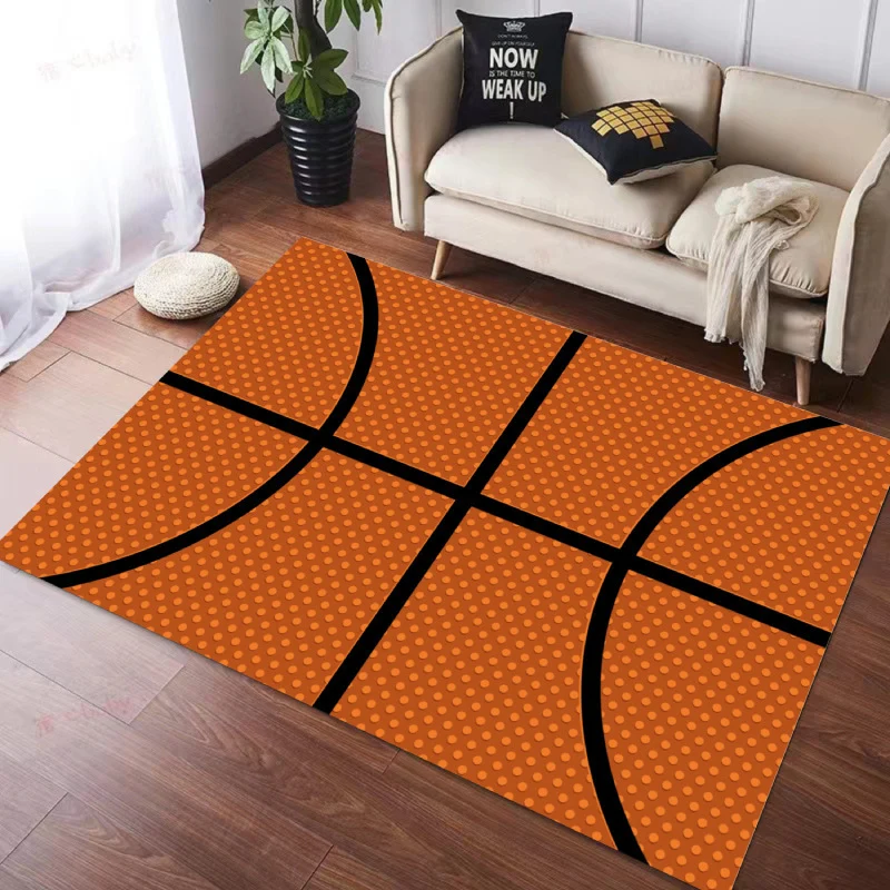 Basketball-Themed Area Rug Stornfield