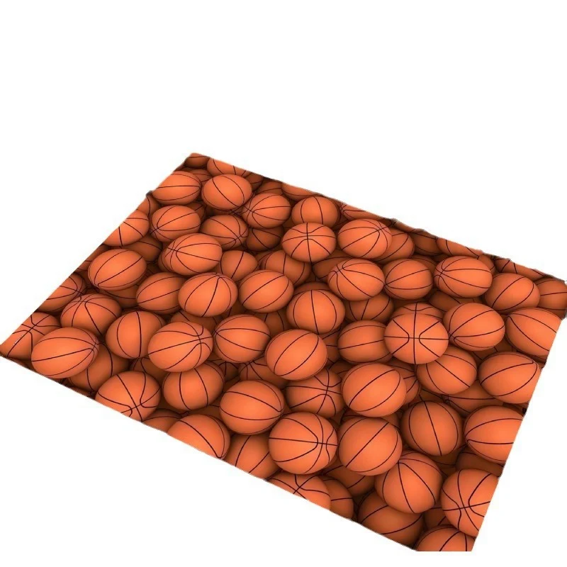 Basketball-Themed Area Rug Stornfield