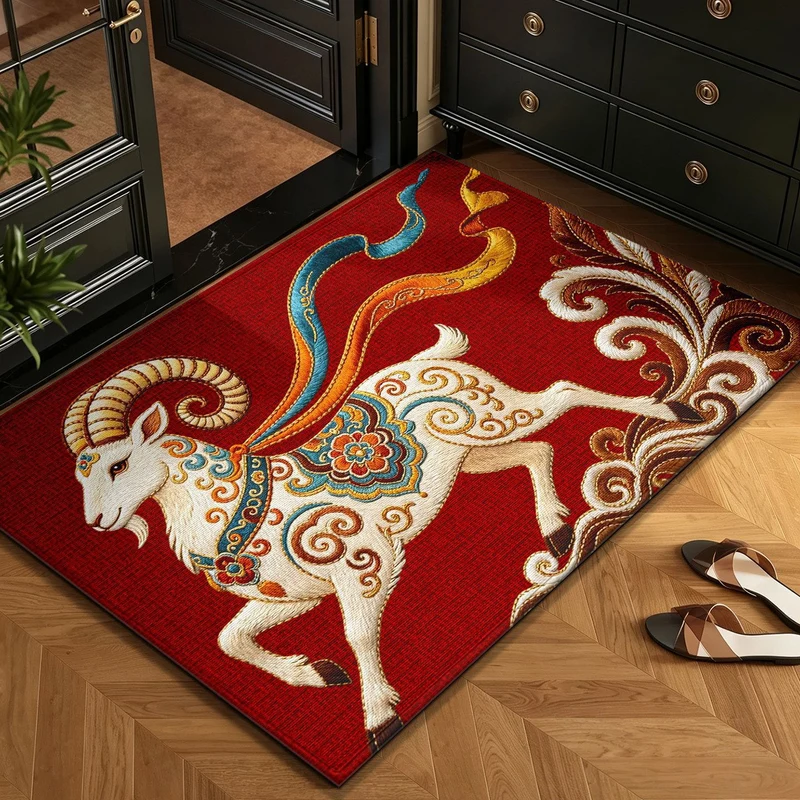 Artistic Themed Area Rug Stornfield