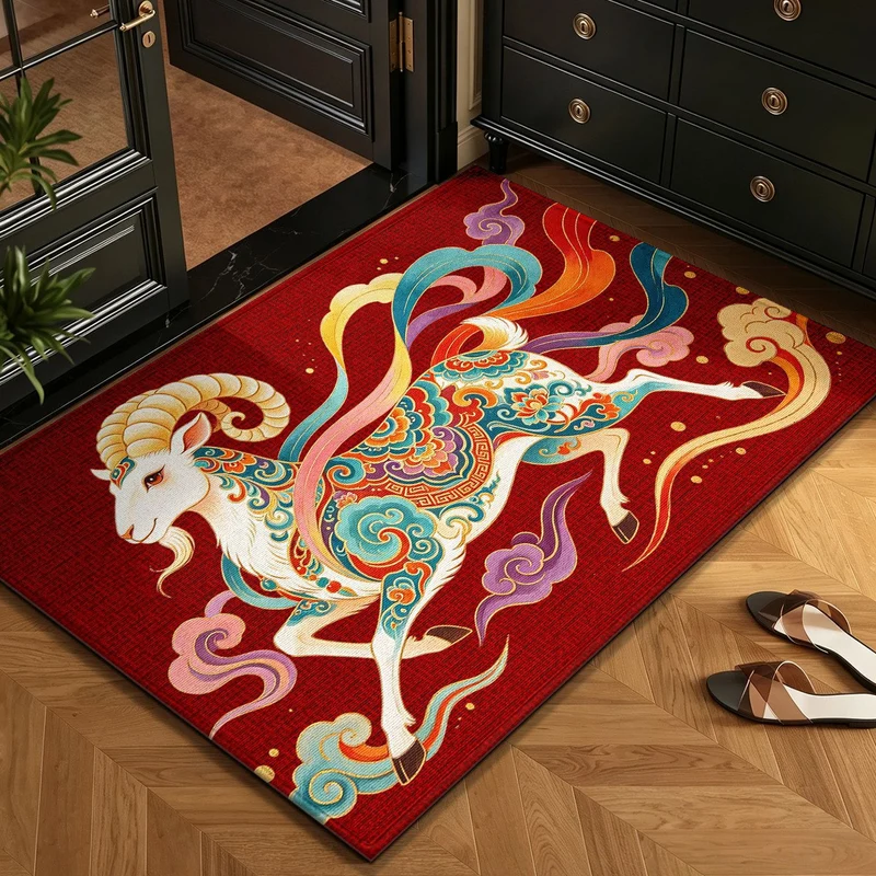 Artistic Themed Area Rug Stornfield