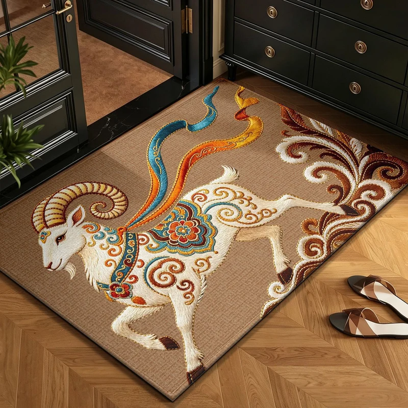 Artistic Themed Area Rug Stornfield