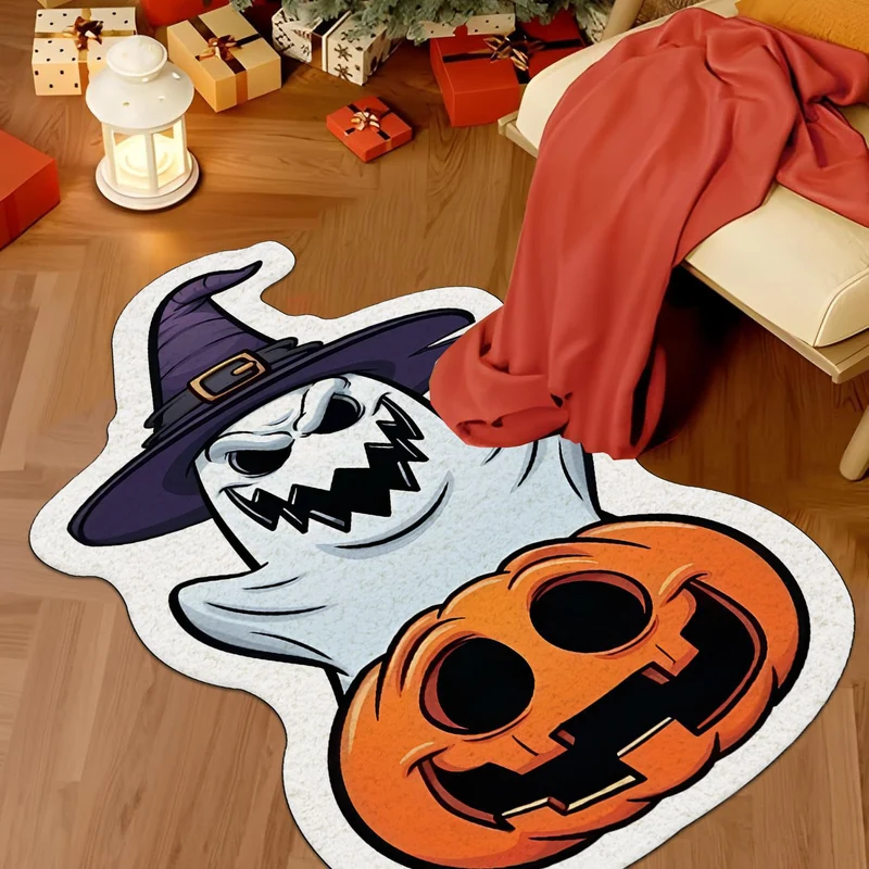 Artistic Skull-Themed Area Rug Stornfield