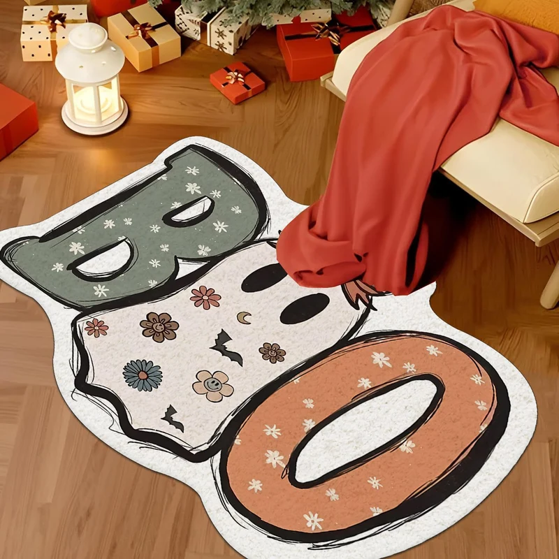 Artistic Skull-Themed Area Rug Stornfield