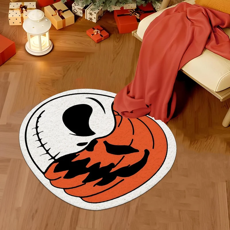 Artistic Skull-Themed Area Rug Stornfield