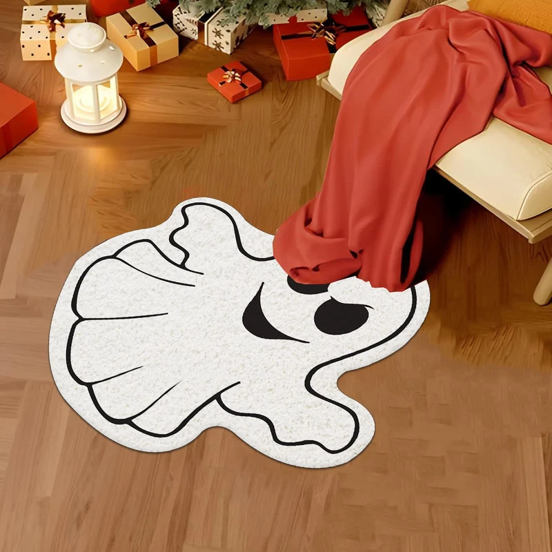 Artistic Skull-Themed Area Rug Stornfield