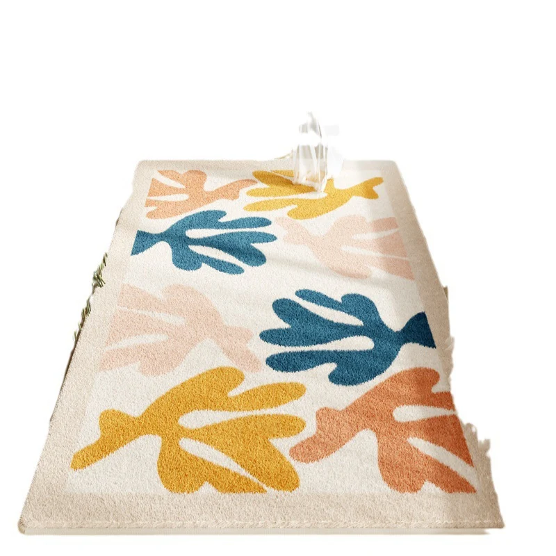Artistic Leaf Design Area Rug Stornfield