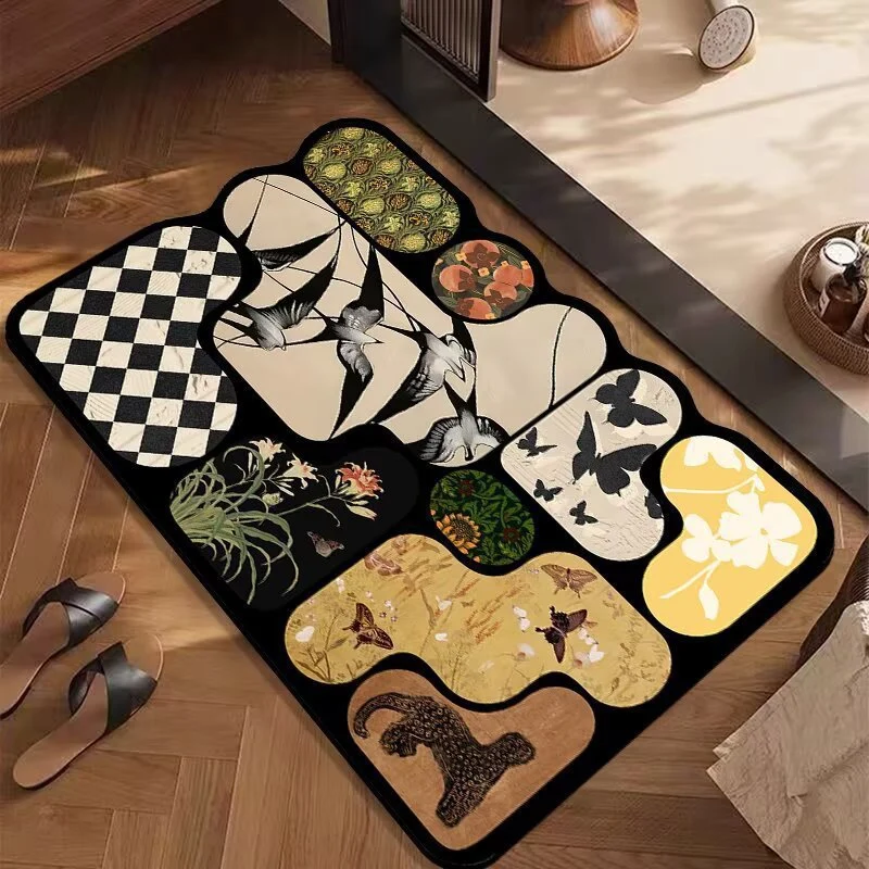 Artistic Floral Patterned Area Rug Stornfield