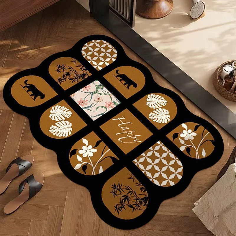 Artistic Floral Patterned Area Rug Stornfield