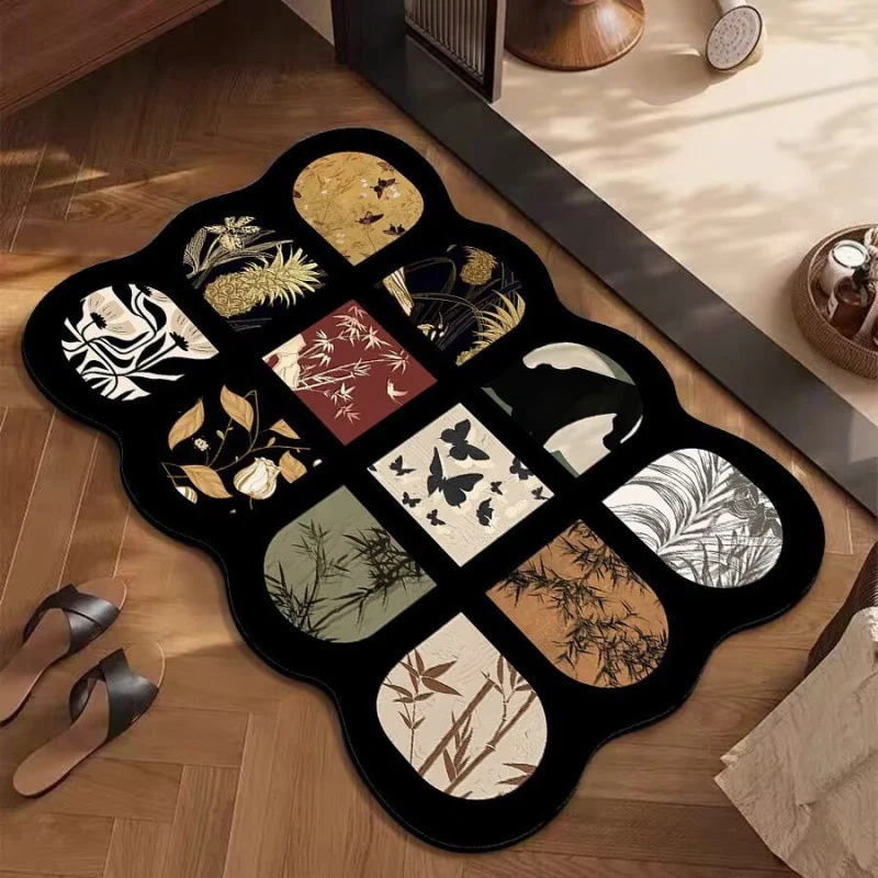 Artistic Floral Patterned Area Rug Stornfield