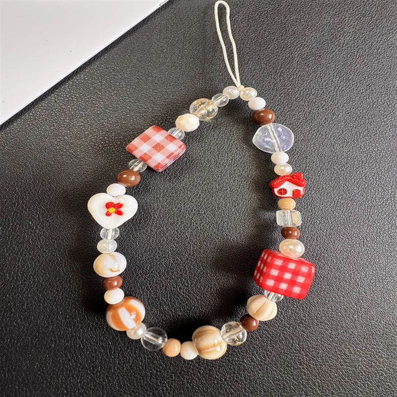 Beadendekorativer Charm Lanyard Karnz