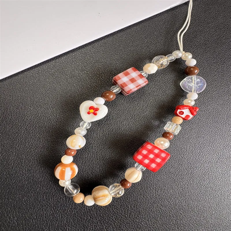 Beadendekorativer Charm Lanyard Karnz