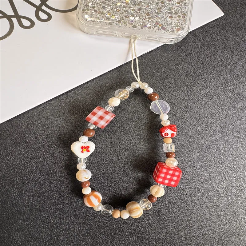 Beadendekorativer Charm Lanyard Karnz