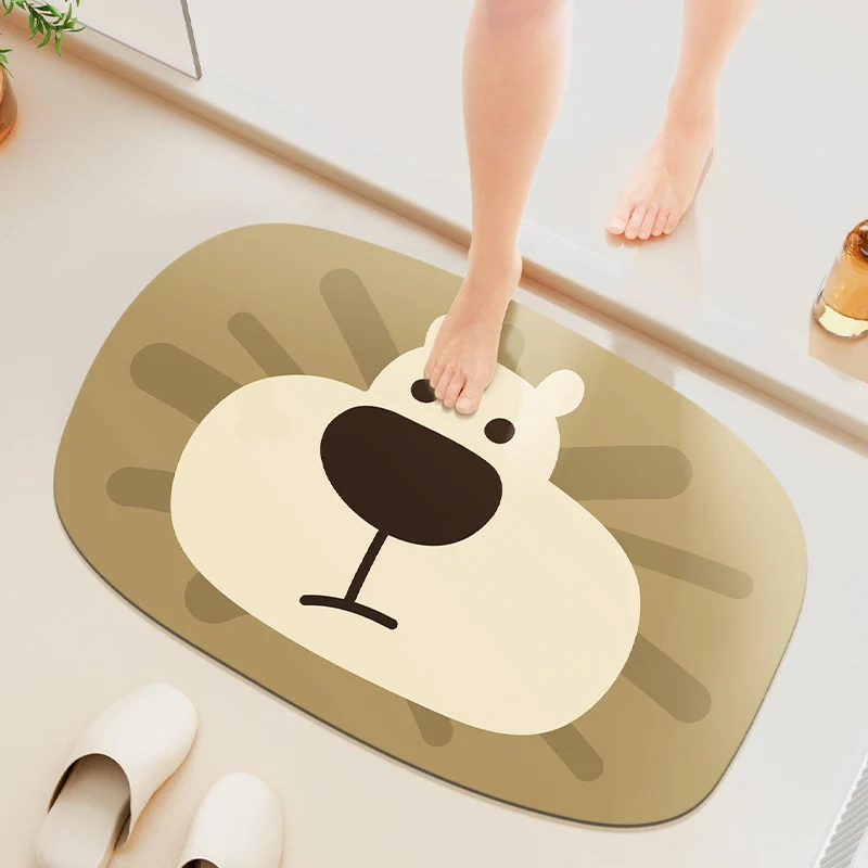 Adorable Animal-Themed Bath Mat Stornfield