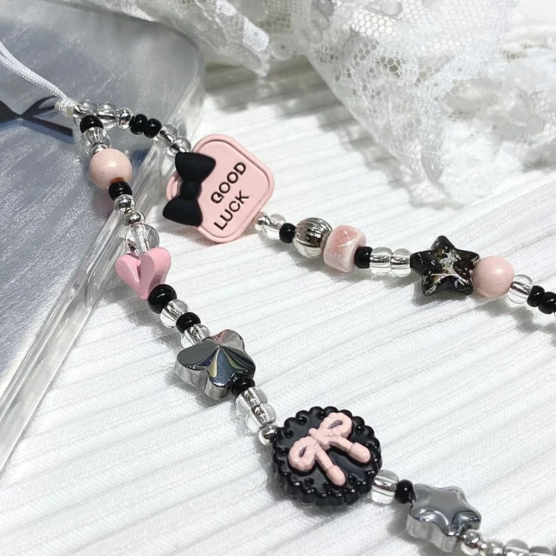 Beaded Charm Handy Halskette Karnz
