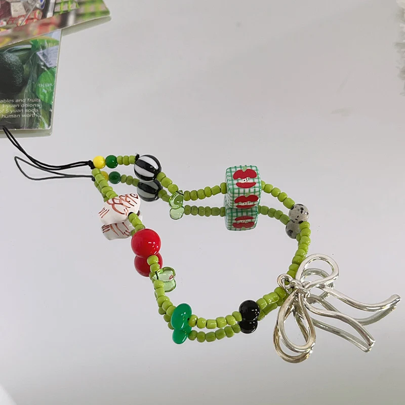 Perlen Charm Handy Halskette Karnz 1790134913