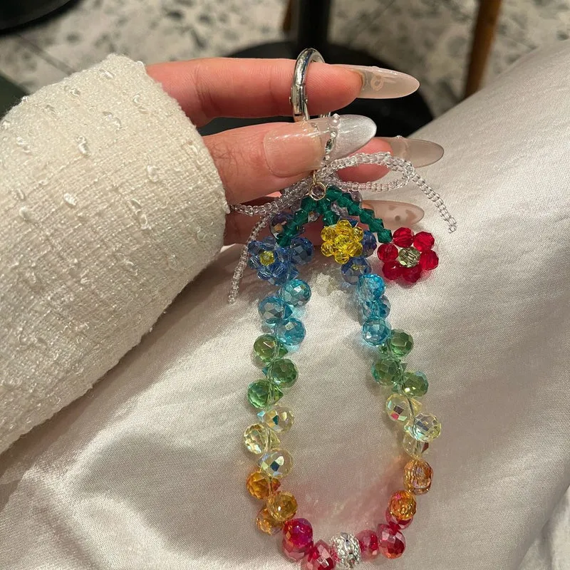 Bunte Perlen Charm Schlüsselanhänger Karnz 1790135240