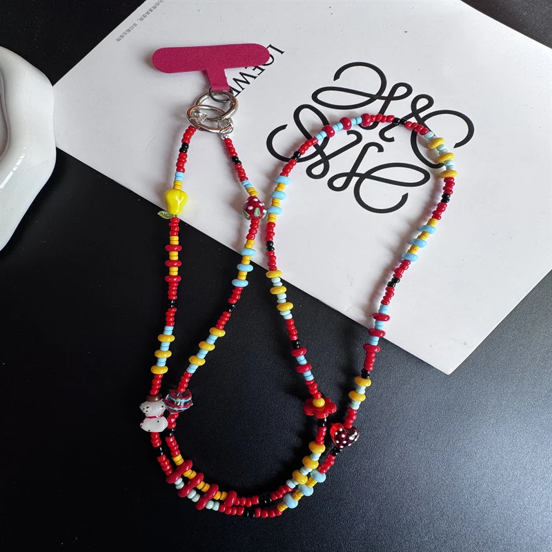 Farbige Perlen Charm Brille Lanyard Karnz 1790135472