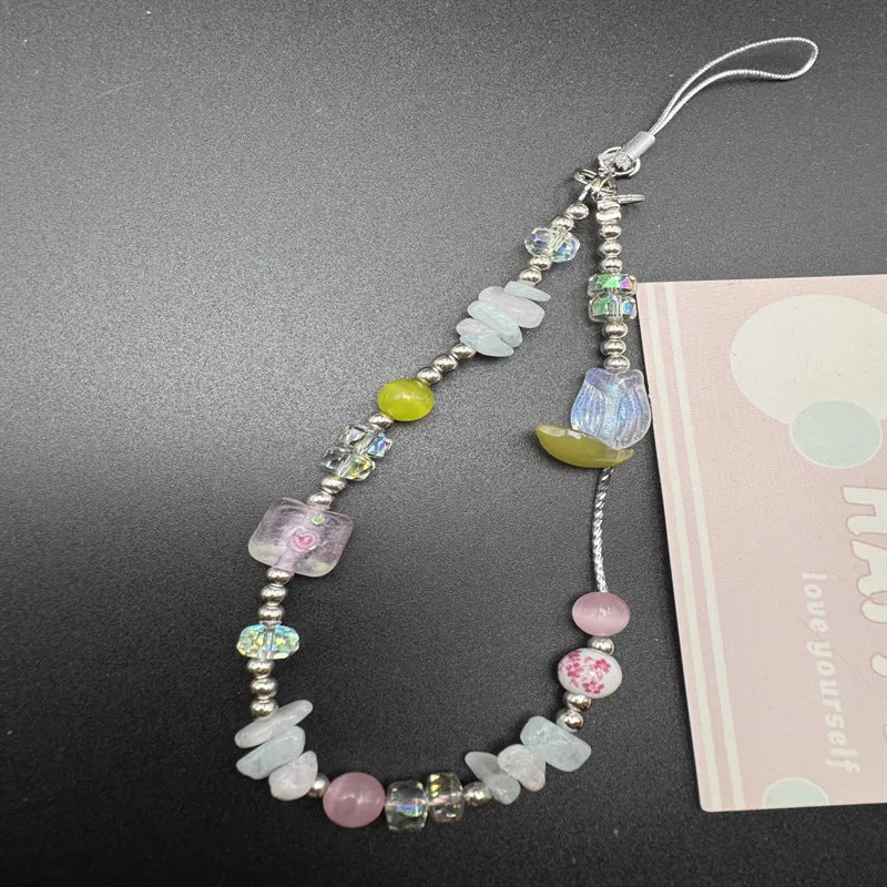 Bunte Perlen Anhänger Brille Lanyard Karnz 1790135101