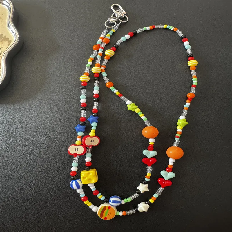 Bunte Perlen Charm Brillenband Karnz 1790134624