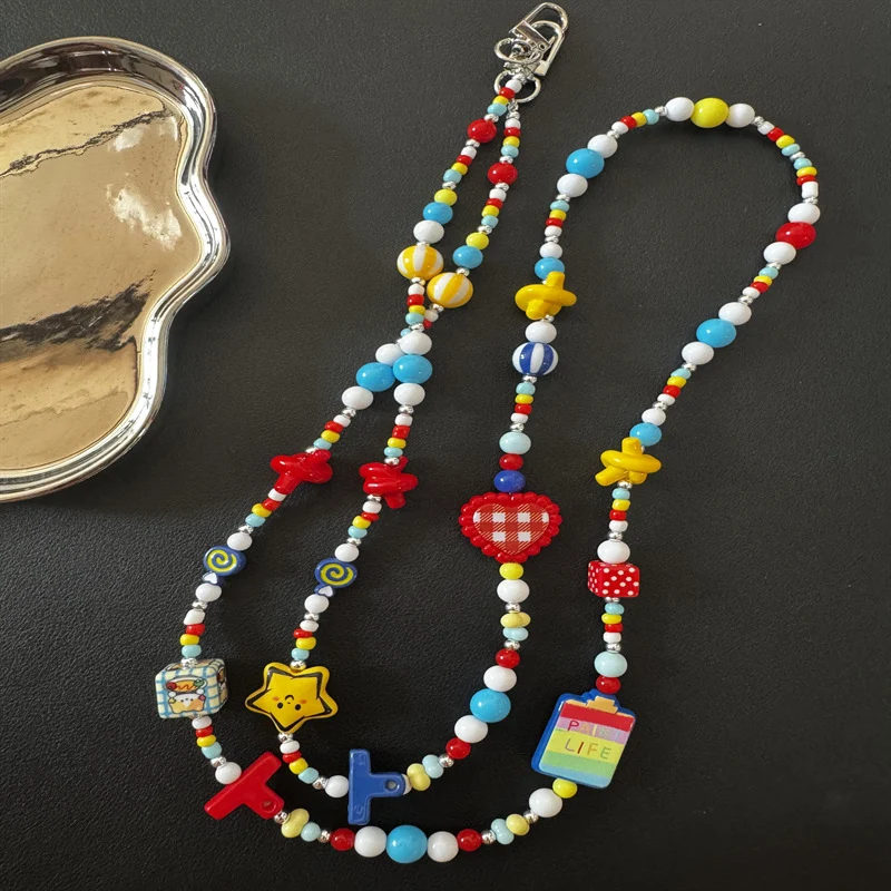 Bunte Perlen Charm Brillenband Karnz 1790134624