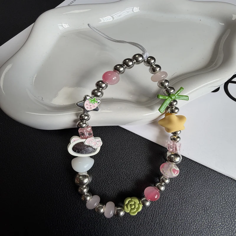 Buntes Perlen Charm Armband Karnz 1790135827