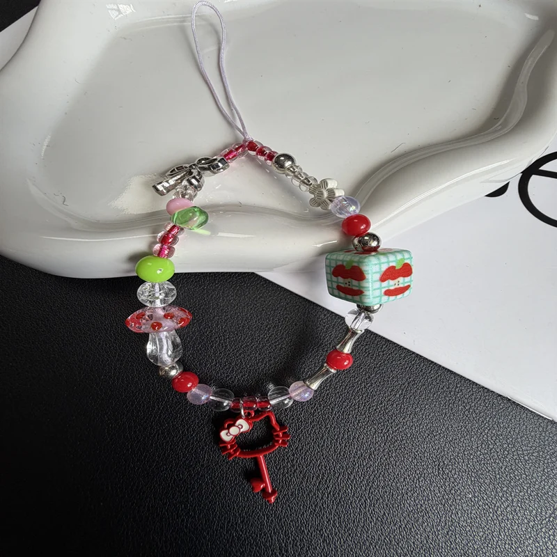 Buntes Perlen Charm Armband Karnz 1790135827