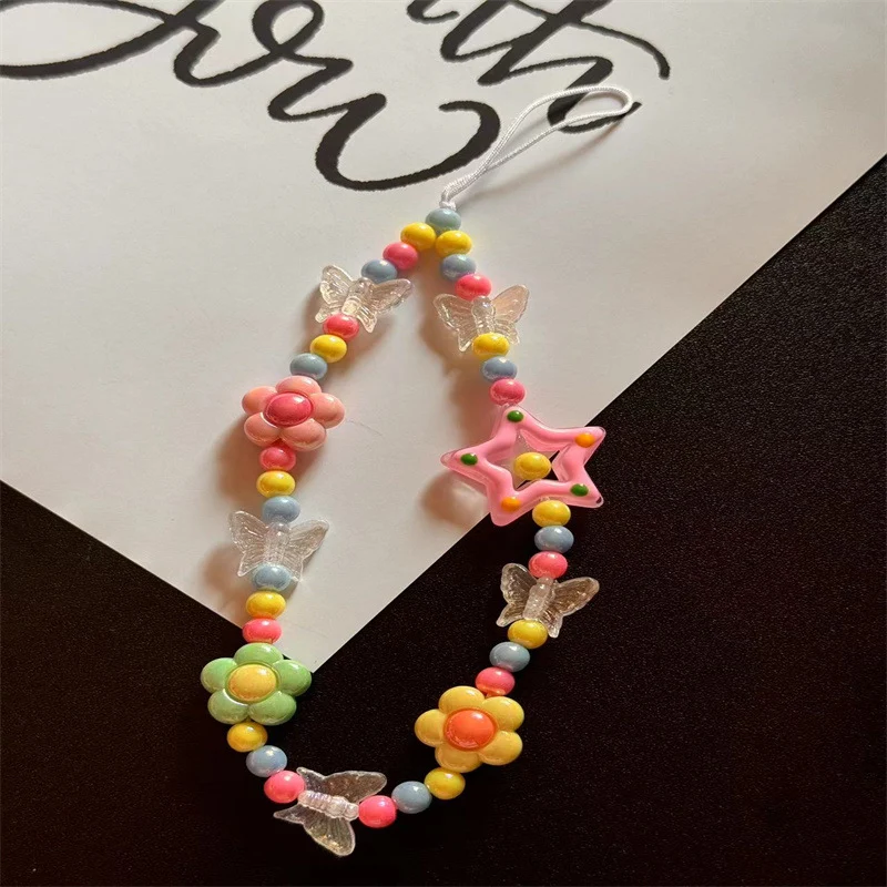 Buntes Perlen Charm Armband Karnz 1790135158