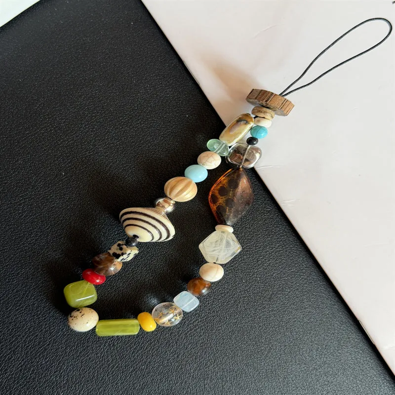 Bunte handgefertigte Perlenlanyard Karnz