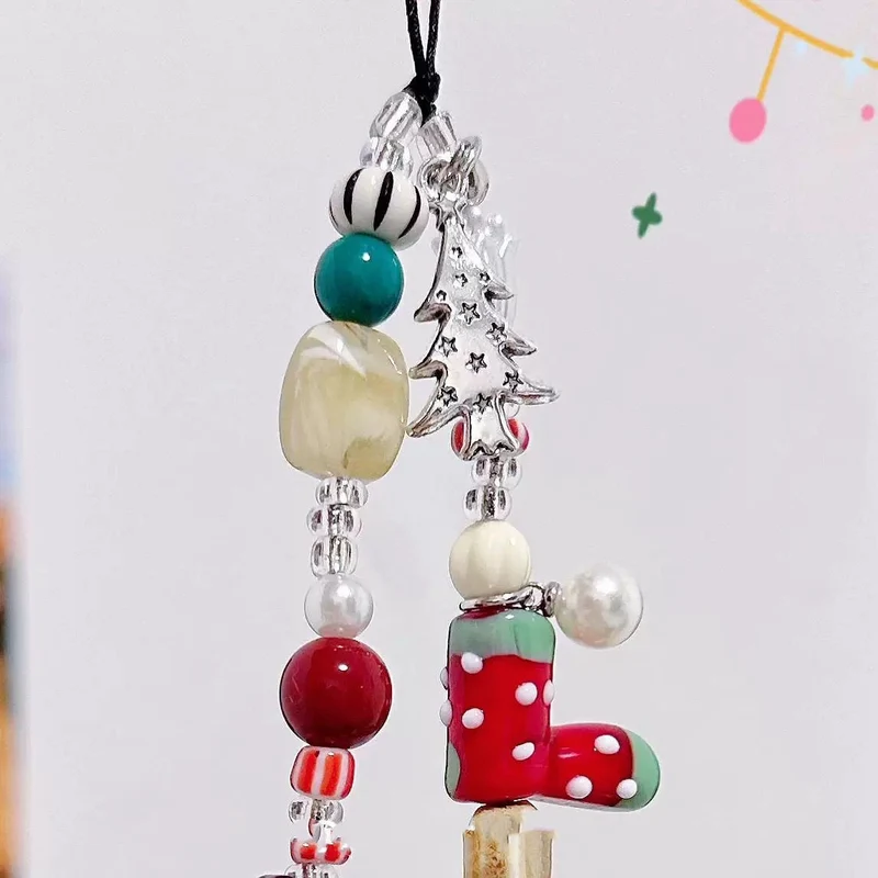 Weihnachtlich Bead Charme Handy Lanyard Karnz