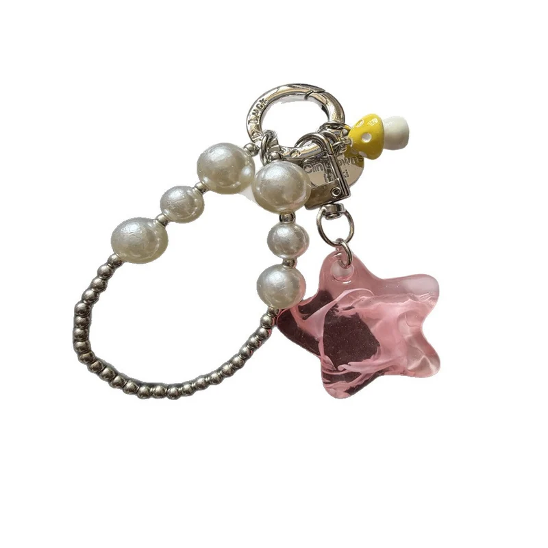 Chic Perlen Schlüsselanhänger Halter Karnz