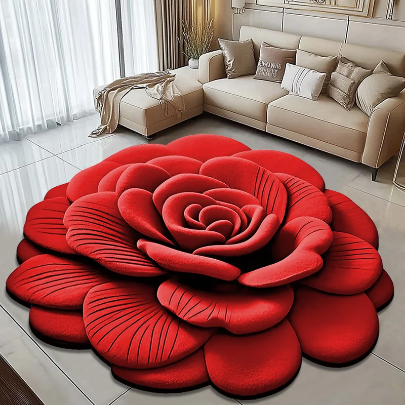 Floral Shaped Area Rug Stornfield 1790150776