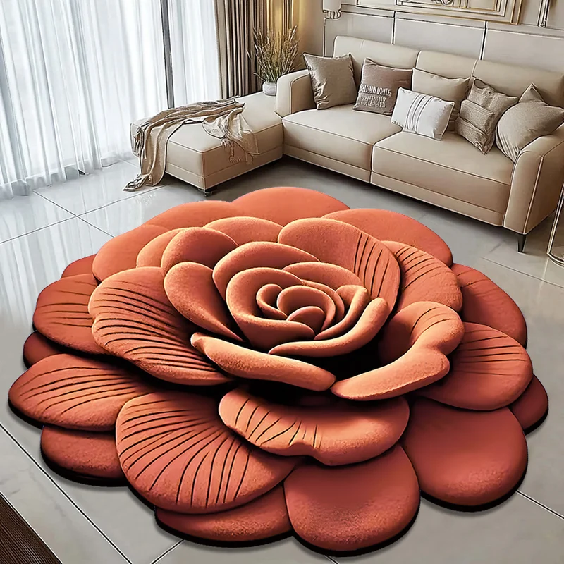 Floral Shaped Area Rug Stornfield 1790150776