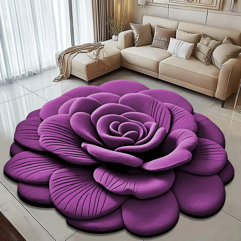 Floral Shaped Area Rug Stornfield 1790150776