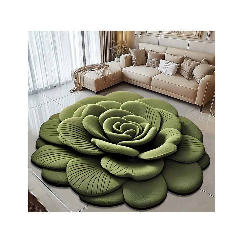 Floral Shaped Area Rug Stornfield 1790150776
