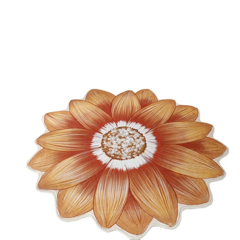 Floral Print Round Area Rug Stornfield