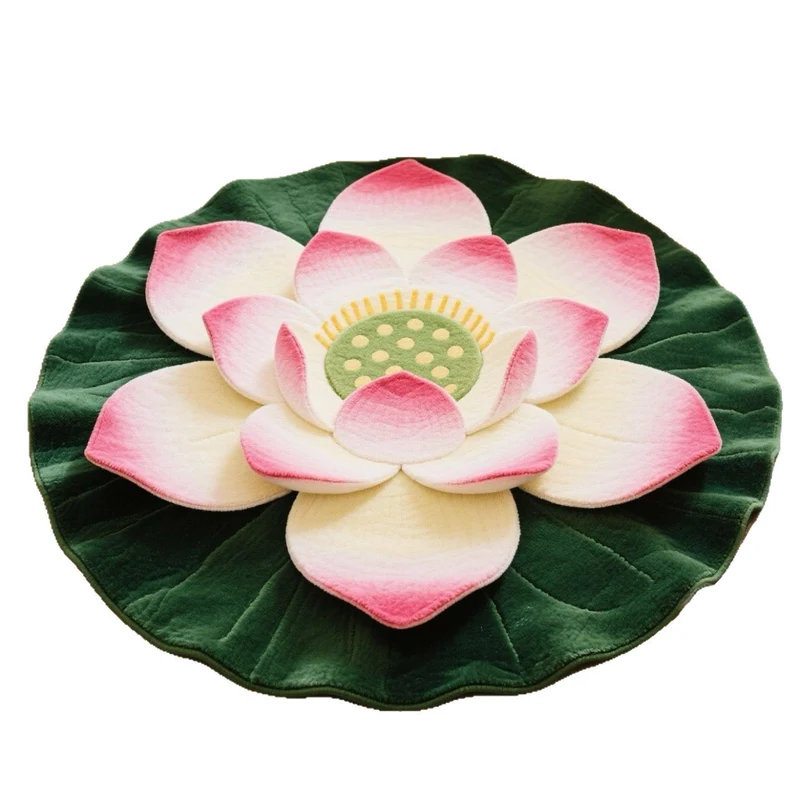Floral Lotus-Shaped Area Rug Stornfield