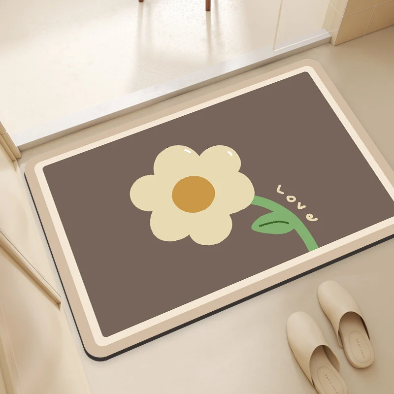 Floral-Designed Comfort Mat Stornfield