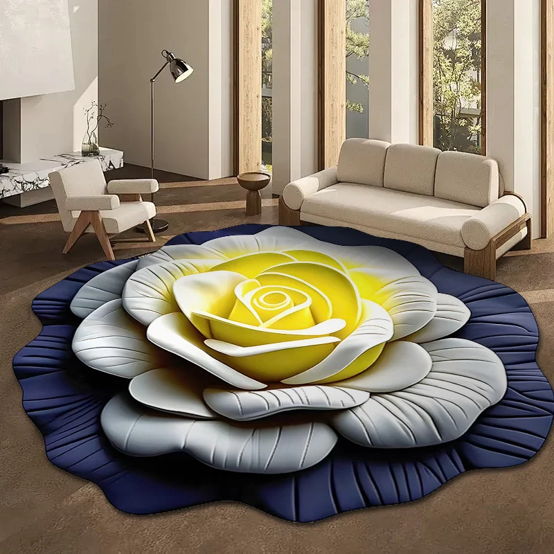 Floral Design Area Rug Stornfield