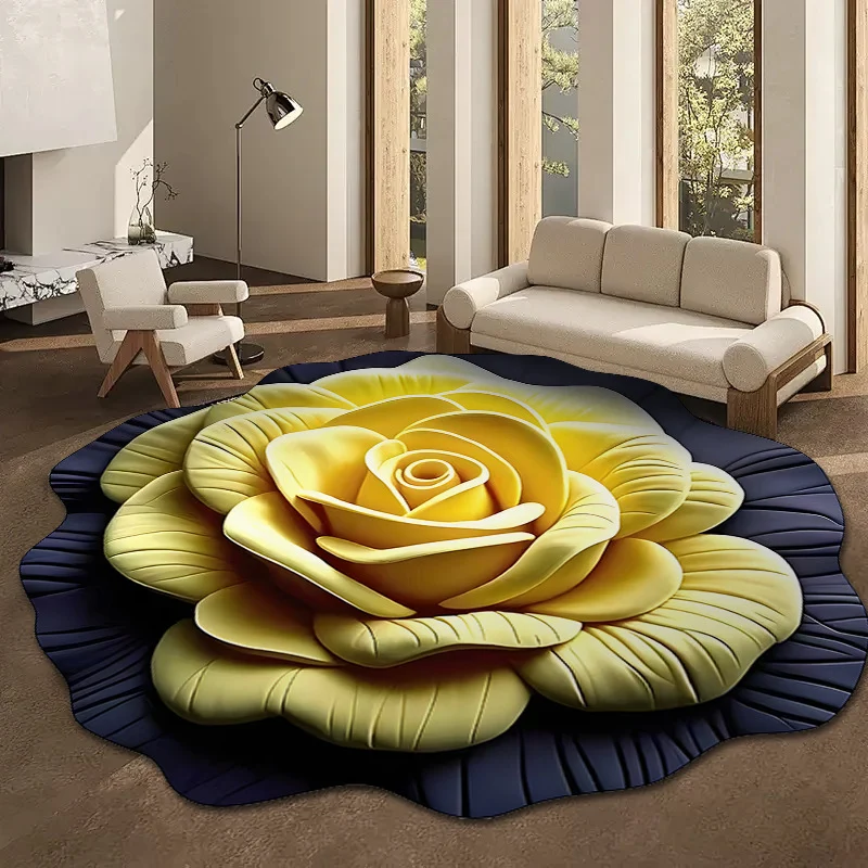 Floral Design Area Rug Stornfield