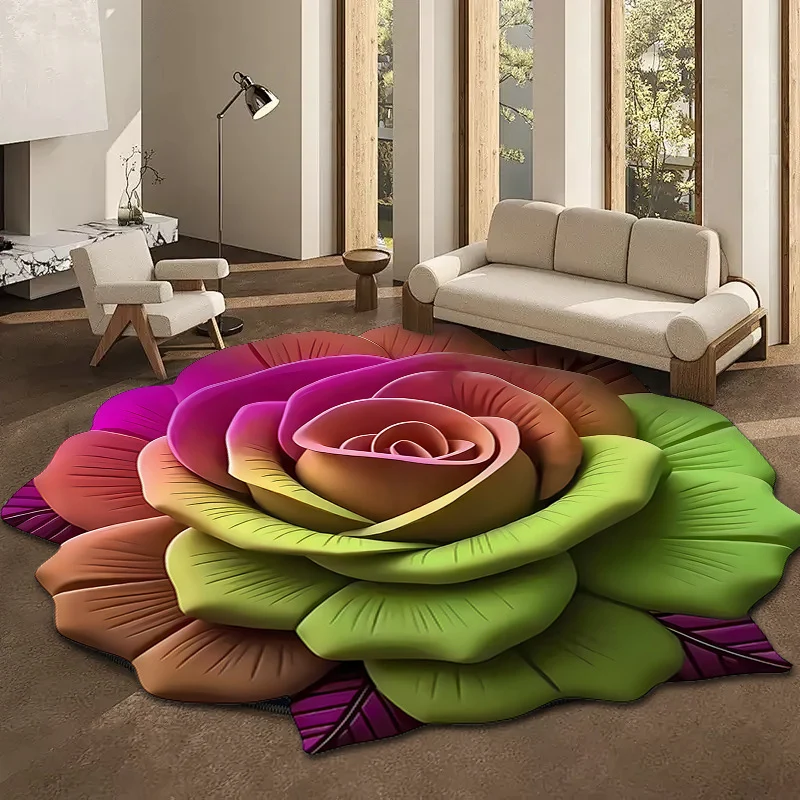Floral Design Area Rug Stornfield