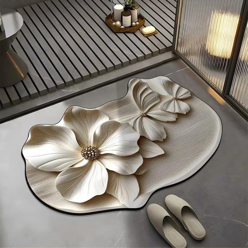 Floral Design Area Mat Stornfield