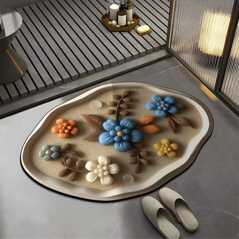 Floral Design Area Mat Stornfield